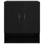 Mobiletto a muro Rovere Nero 60 x 31 x 70 cm Legno multistrato