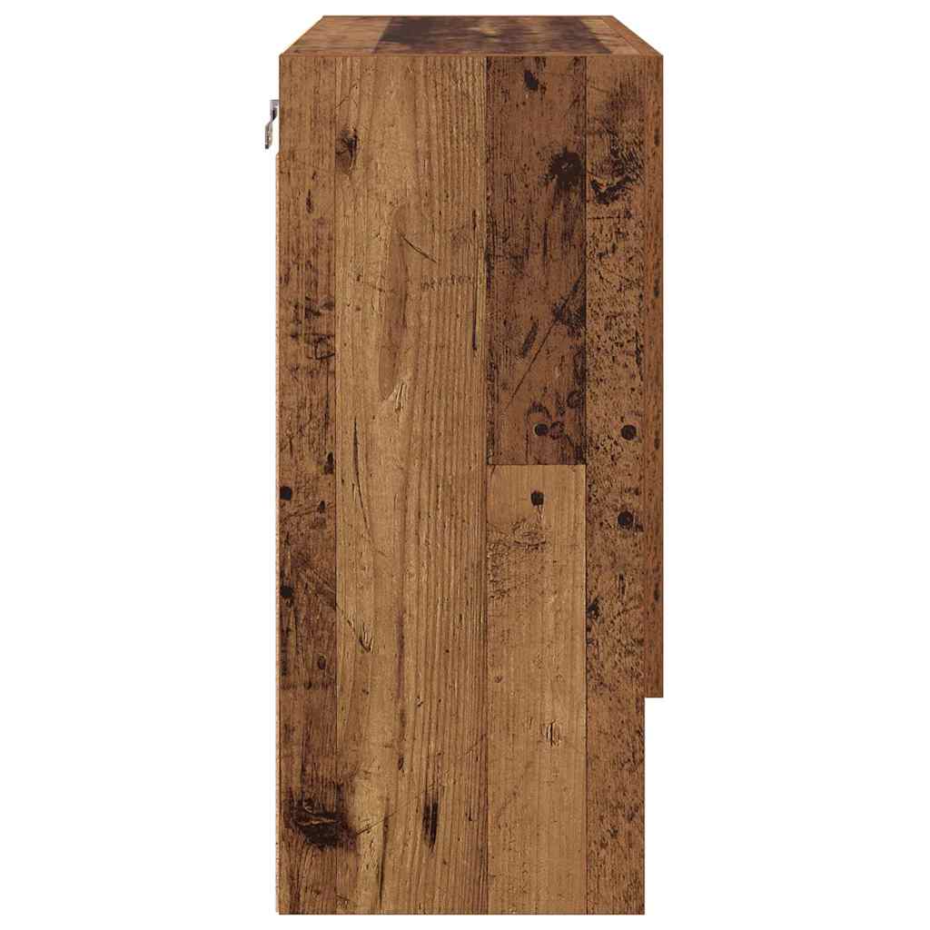 Armadietto a muro Legno antico 60 x 31 x 70 cm