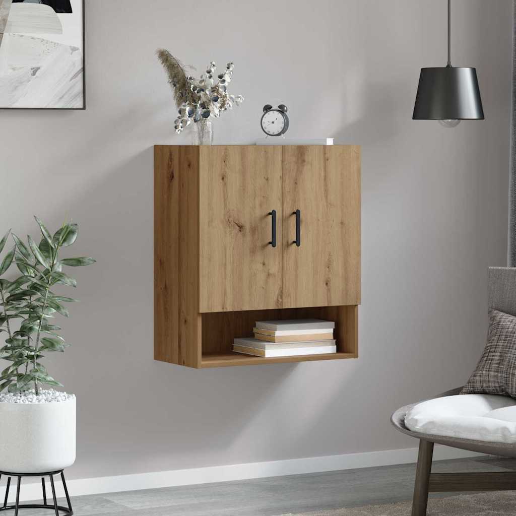 Mobiletto a muro Rovere artigianale 60 x 31 x 70 cm