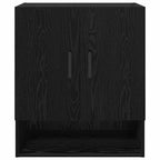 Mobiletto a muro Rovere Nero 60 x 31 x 70 cm Legno multistrato