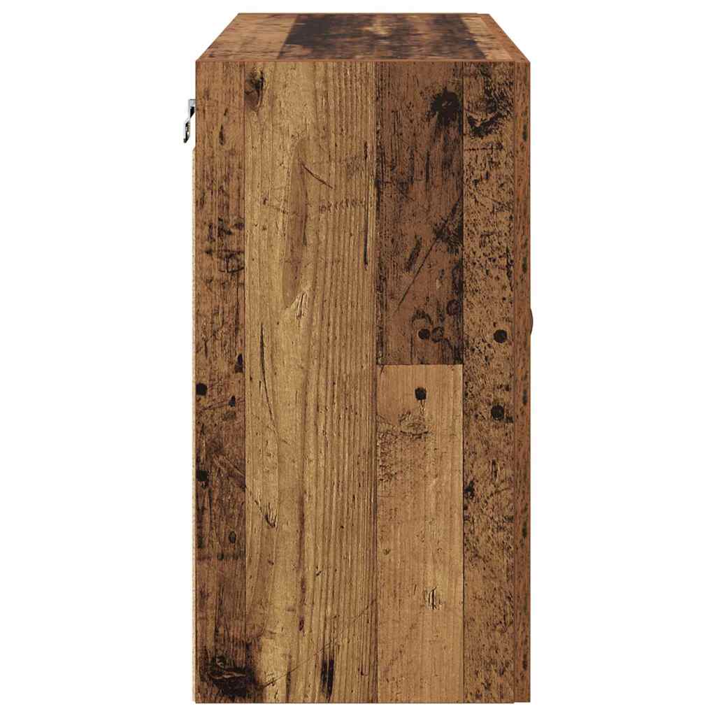 Armadietto a muro Legno vecchio 60 x 31 x 60 cm