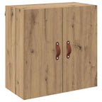 Armadietto a muro rovere artigianale 60 x 31 x 60 cm