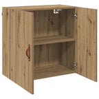 Armadietto a muro rovere artigianale 60 x 31 x 60 cm