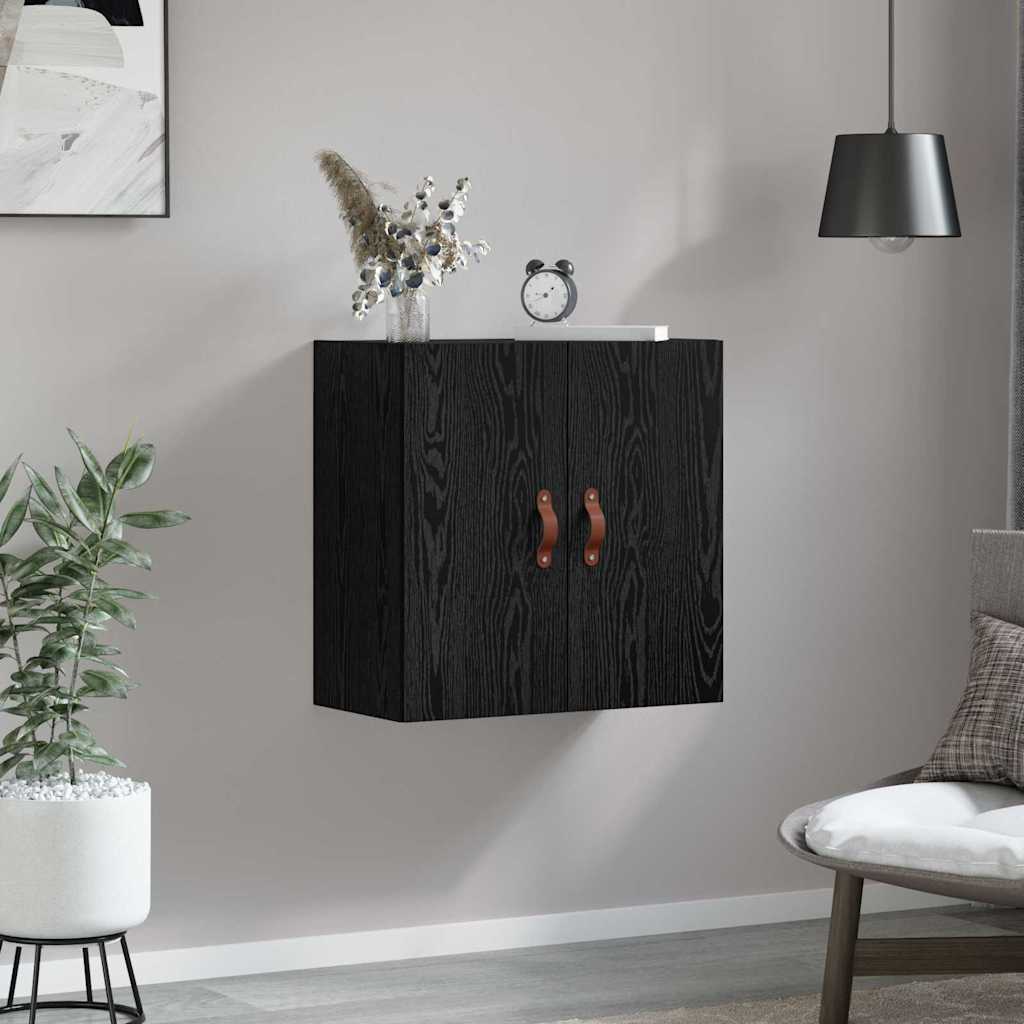 Armadietto a muro Rovere nero 60 x 31 x 60 cm Legno multistrato