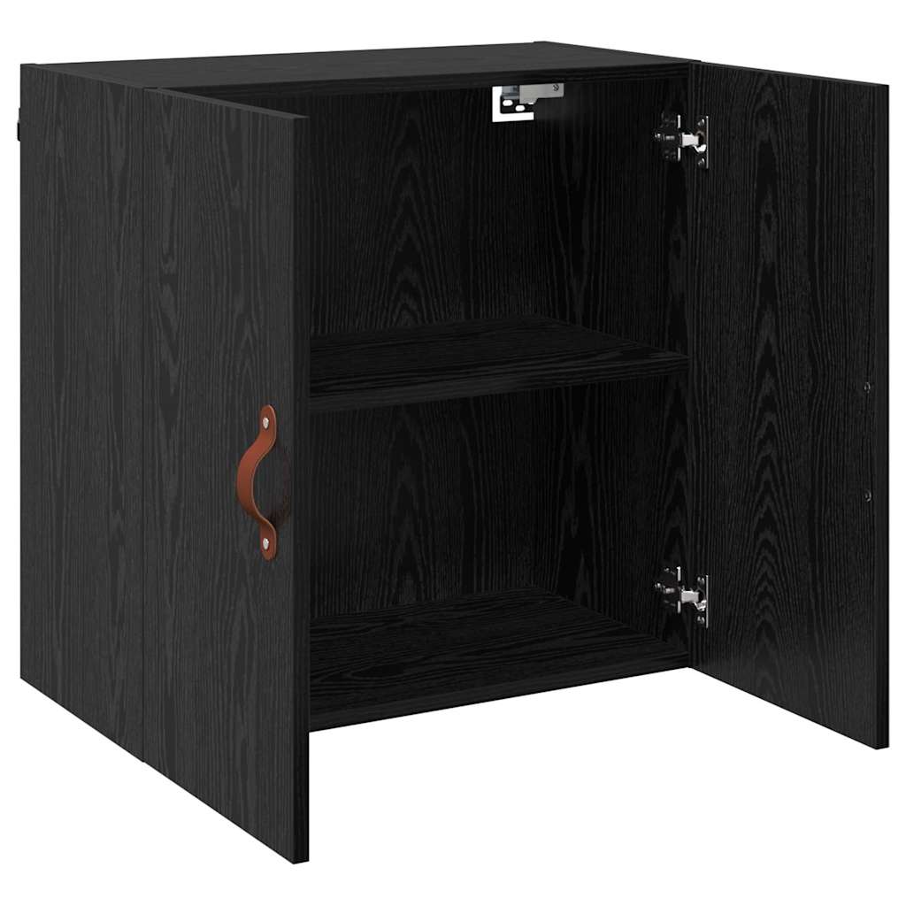 Armadietto a muro Rovere nero 60 x 31 x 60 cm Legno multistrato