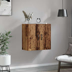 Mobiletto a muro Legno vecchio 60 x 31 x 60 cm