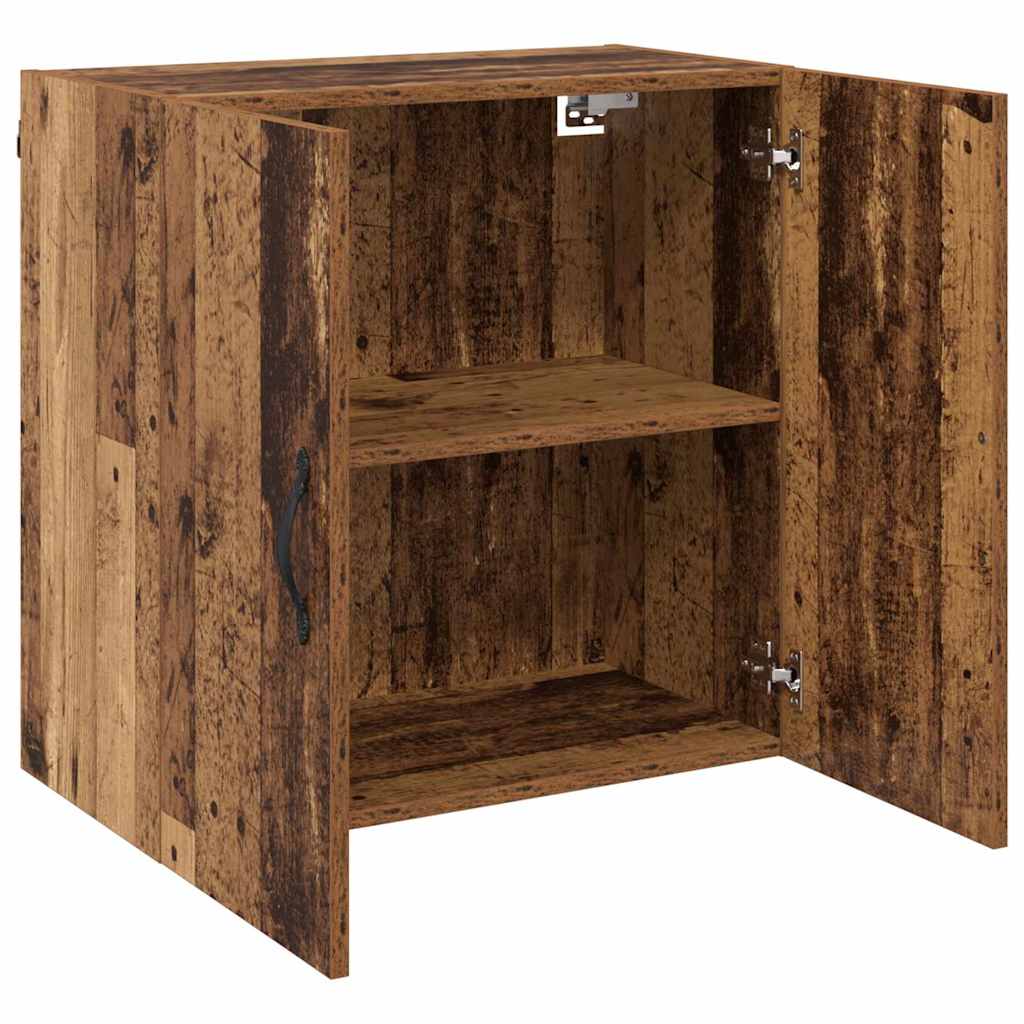 Mobiletto a muro Legno vecchio 60 x 31 x 60 cm