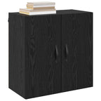Mobiletto a muro Rovere Nero 60 x 31 x 60 cm Legno multistrato