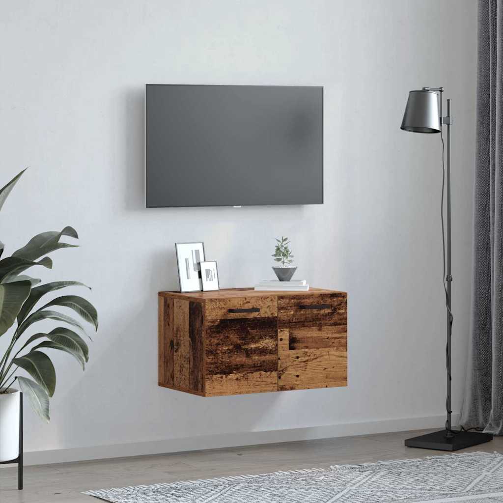 Mobiletto a muro Legno vecchio 60 x 36,5 x 35 cm