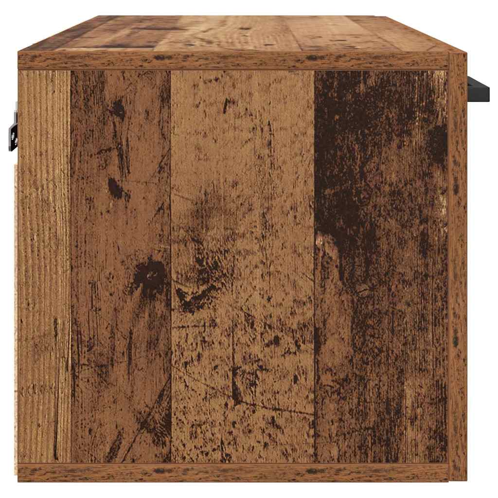 Mobiletto a muro Legno vecchio 60 x 36,5 x 35 cm