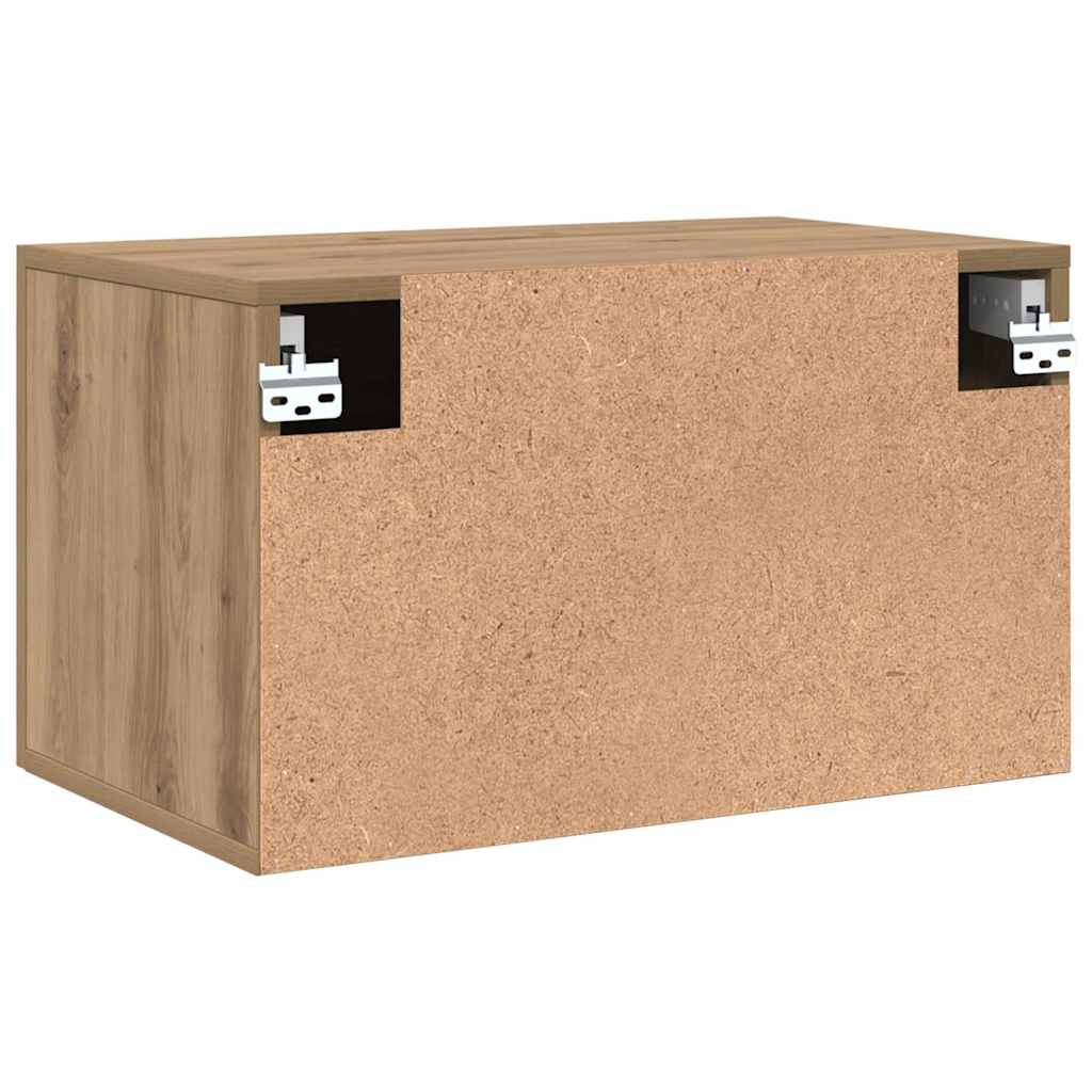 Mobiletto a muro Rovere artigianale 60 x 36,5 x 35 cm