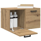 Mobiletto a muro Rovere artigianale 60 x 36,5 x 35 cm
