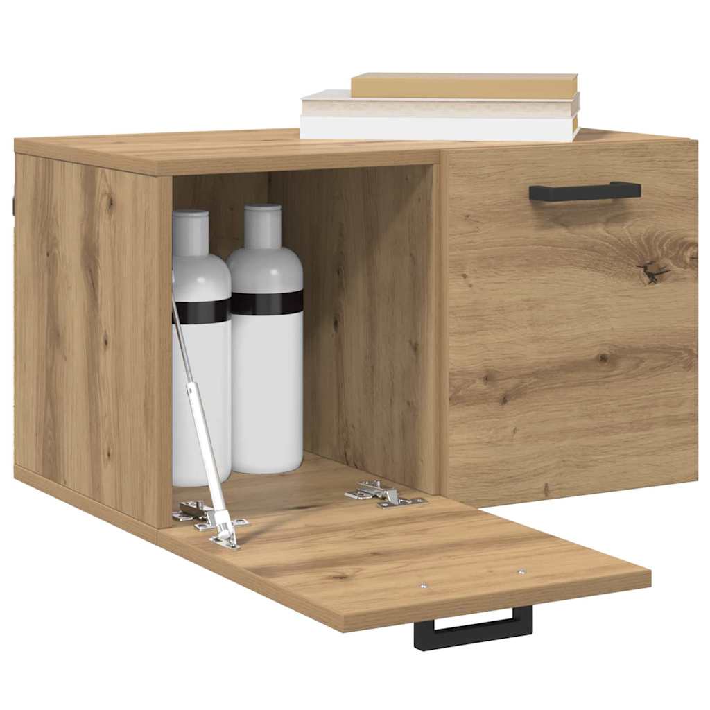 Mobiletto a muro Rovere artigianale 60 x 36,5 x 35 cm