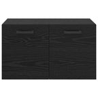 Mobiletto a muro Rovere Nero 60 x 36,5 x 35 cm