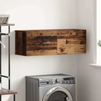 Mobiletto a muro Legno vecchio 100 x 36,5 x 35 cm