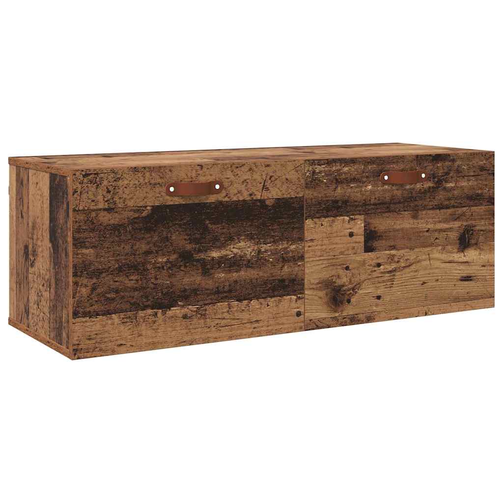 Mobiletto a muro Legno vecchio 100 x 36,5 x 35 cm