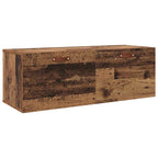 Mobiletto a muro Legno vecchio 100 x 36,5 x 35 cm