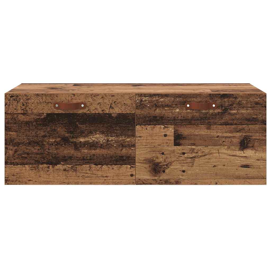 Mobiletto a muro Legno vecchio 100 x 36,5 x 35 cm