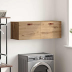 Mobiletto a muro Rovere artigianale 100 x 36,5 x 35 cm