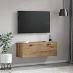 Mobiletto a muro Rovere artigianale 100 x 36,5 x 35 cm