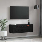 Mobiletto a muro Rovere Nero 100 x 36,5 x 35 cm
