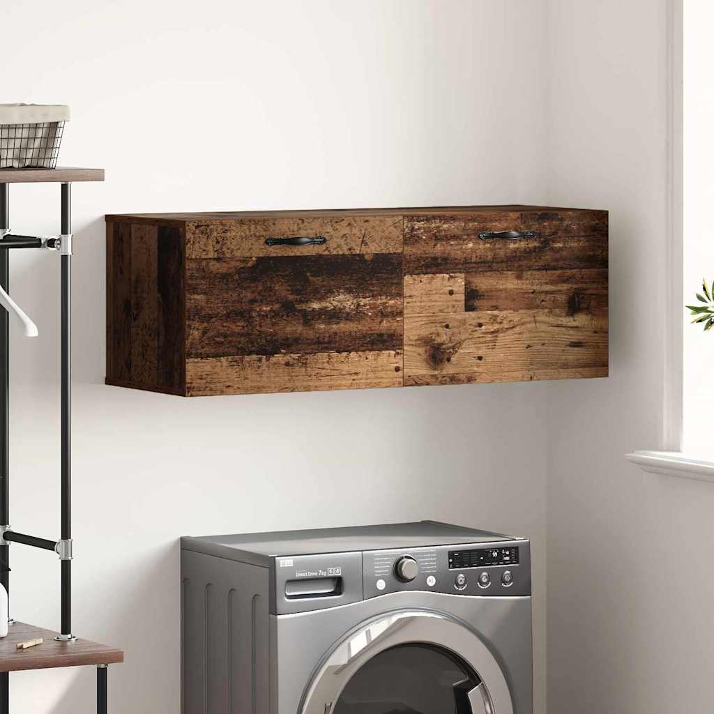 Mobiletto a muro Legno vecchio 100 x 36,5 x 35 cm