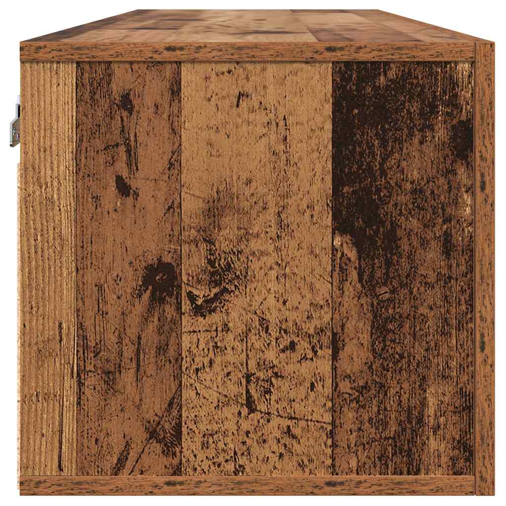 Mobiletto a muro Legno vecchio 100 x 36,5 x 35 cm