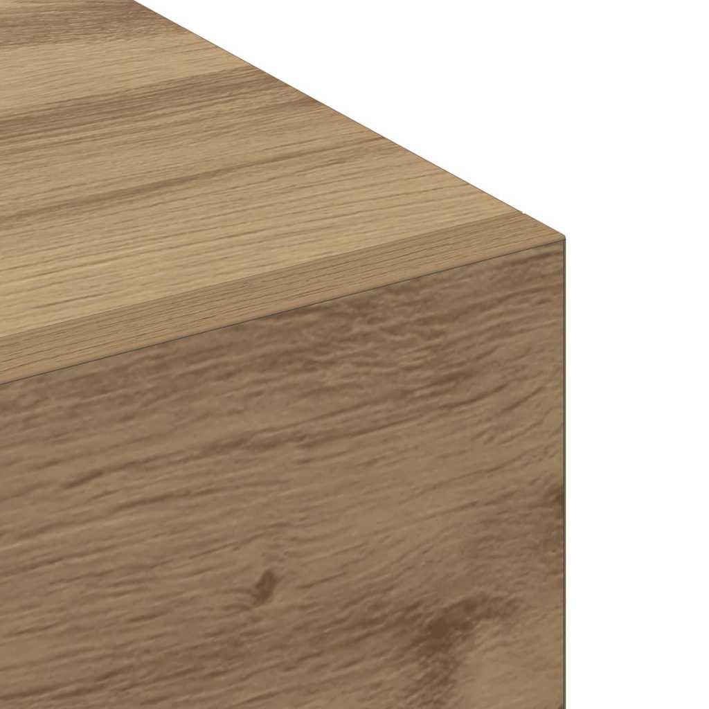 Mobiletto a muro Rovere artigianale 100 x 36,5 x 35 cm