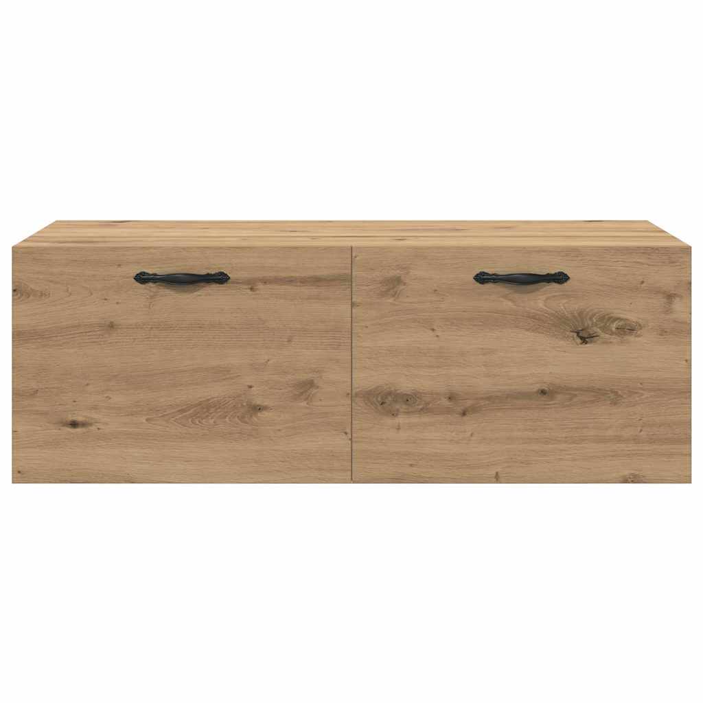Mobiletto a muro Rovere artigianale 100 x 36,5 x 35 cm
