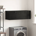 Mobiletto a muro Rovere Nero 100 x 36,5 x 35 cm