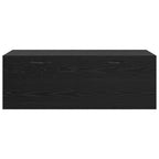Mobiletto a muro Rovere Nero 100 x 36,5 x 35 cm