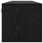 Mobiletto a muro Rovere Nero 100 x 36,5 x 35 cm