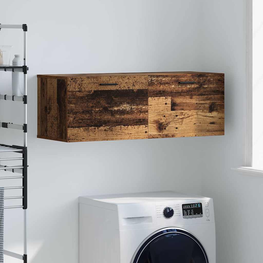 Mobiletto a muro Legno vecchio 100 x 36,5 x 35 cm