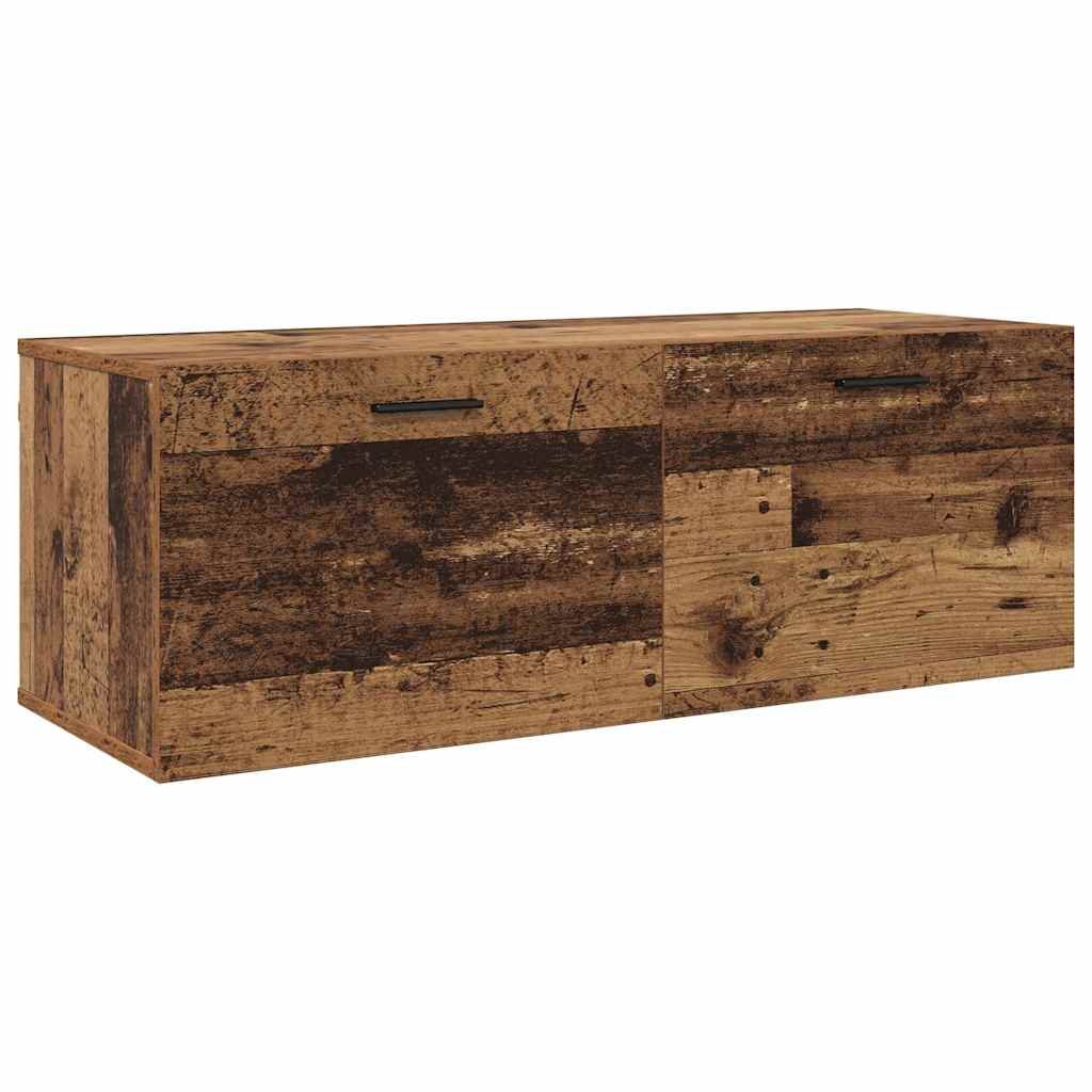 Mobiletto a muro Legno vecchio 100 x 36,5 x 35 cm