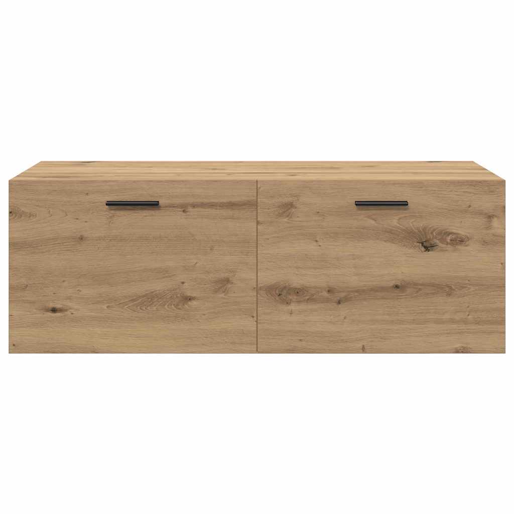 Mobiletto a muro Rovere artigianale 100 x 36,5 x 35 cm