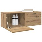 Mobiletto a muro Rovere artigianale 100 x 36,5 x 35 cm
