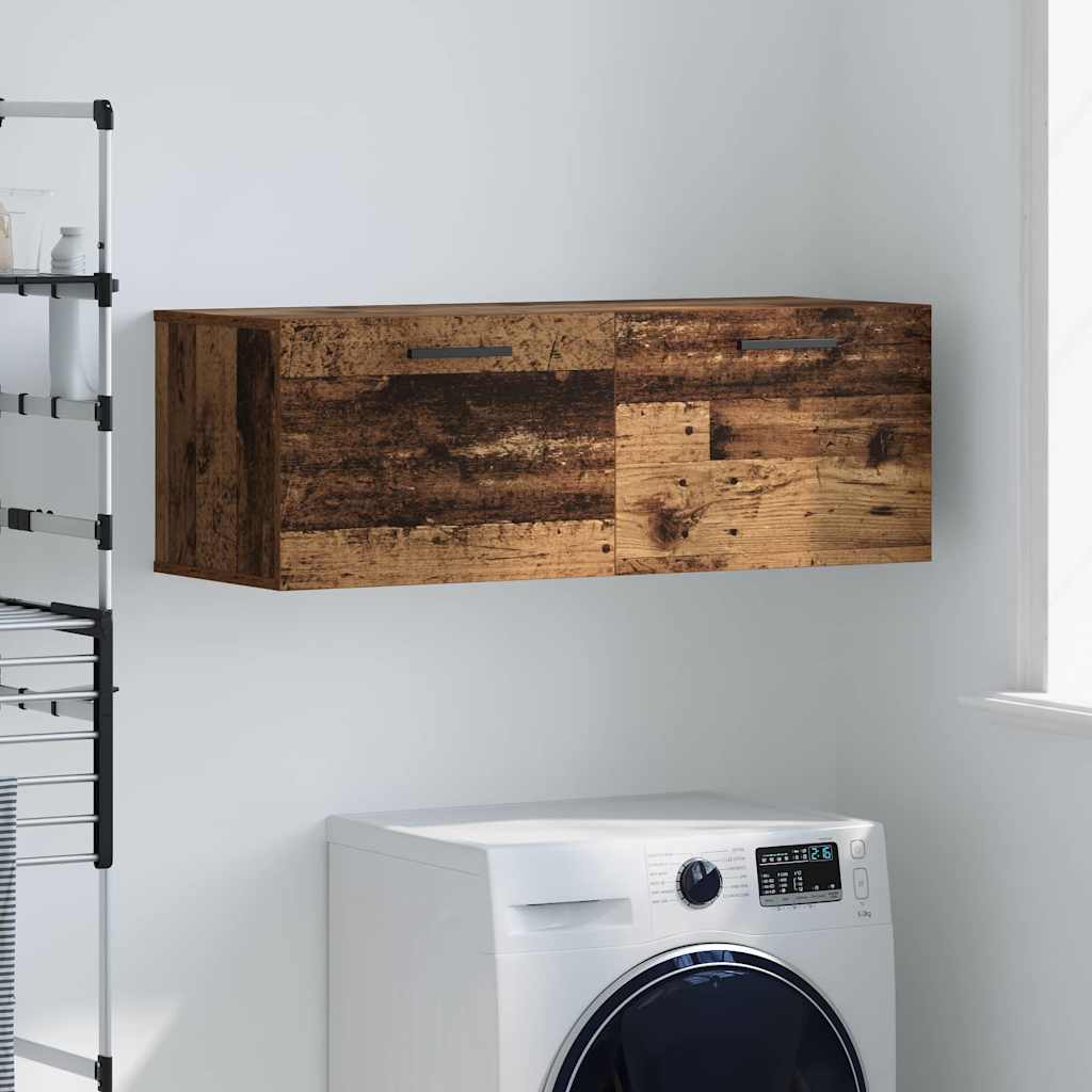 Armadietto a muro Legno vecchio 100 x 36.5 x 35 cm