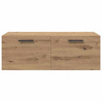 Armadietto a muro rovere artigianale 100 x 36.5 x 35 cm