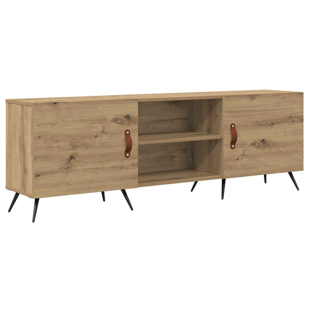 Mobile TV rovere artigianale 150 x 30 x 50 cm Legno multistrato