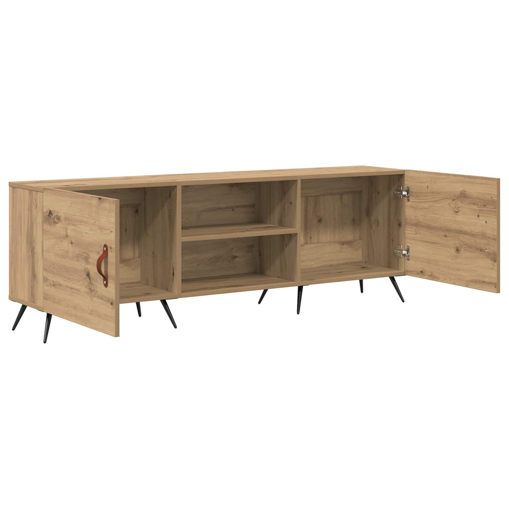 Mobile TV rovere artigianale 150 x 30 x 50 cm Legno multistrato