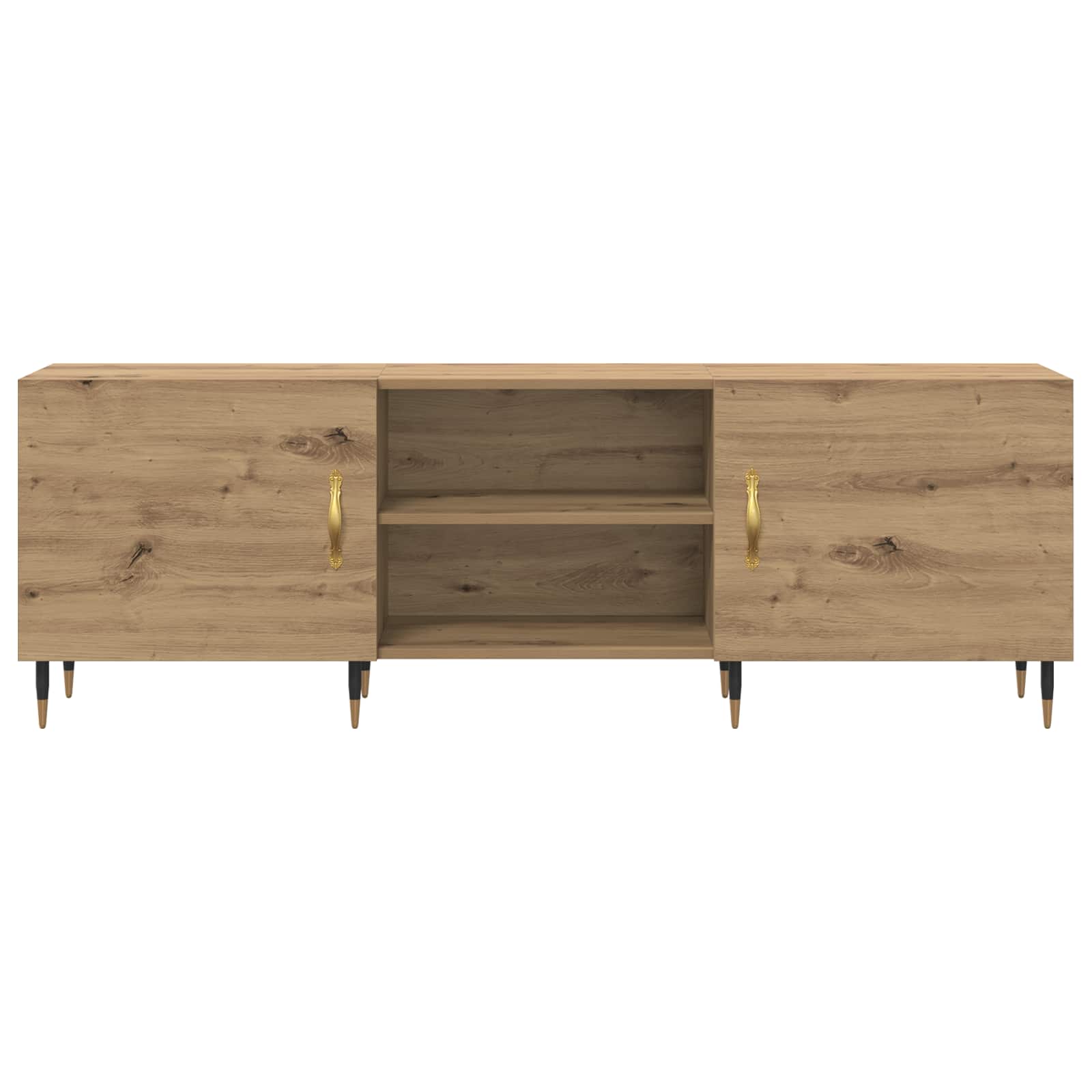 Mobile TV rovere artigianale 150 x 30 x 50 cm Legno multistrato