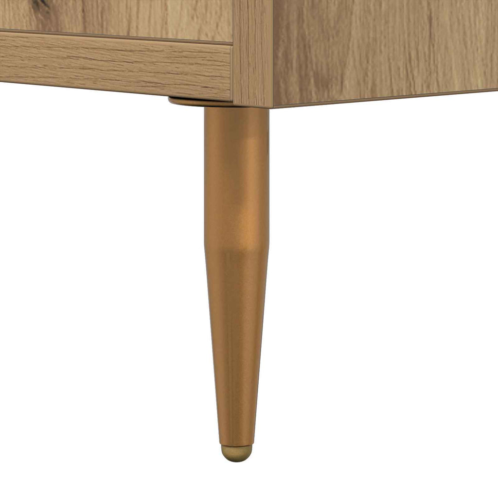 Mobile TV rovere artigianale 150 x 30 x 50 cm Legno multistrato
