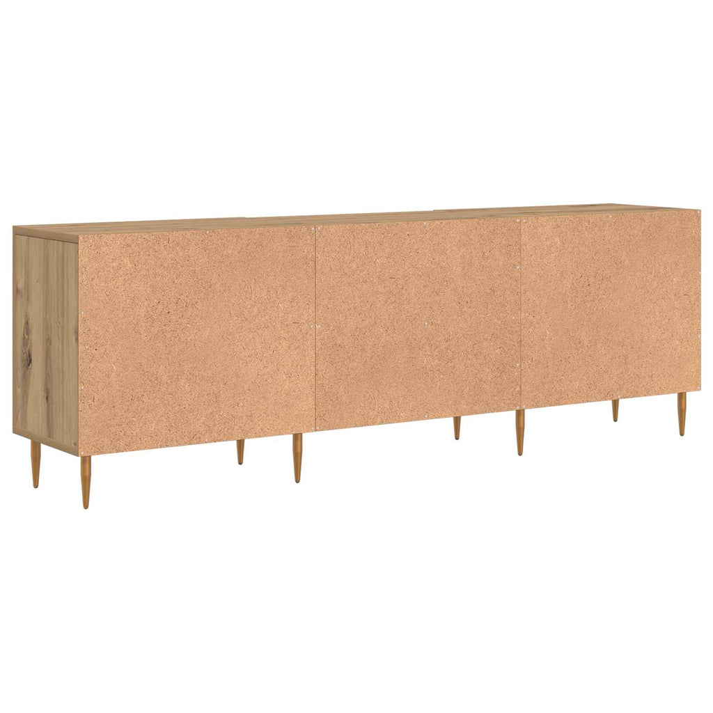 Mobile TV rovere artigianale 150 x 30 x 50 cm Legno multistrato