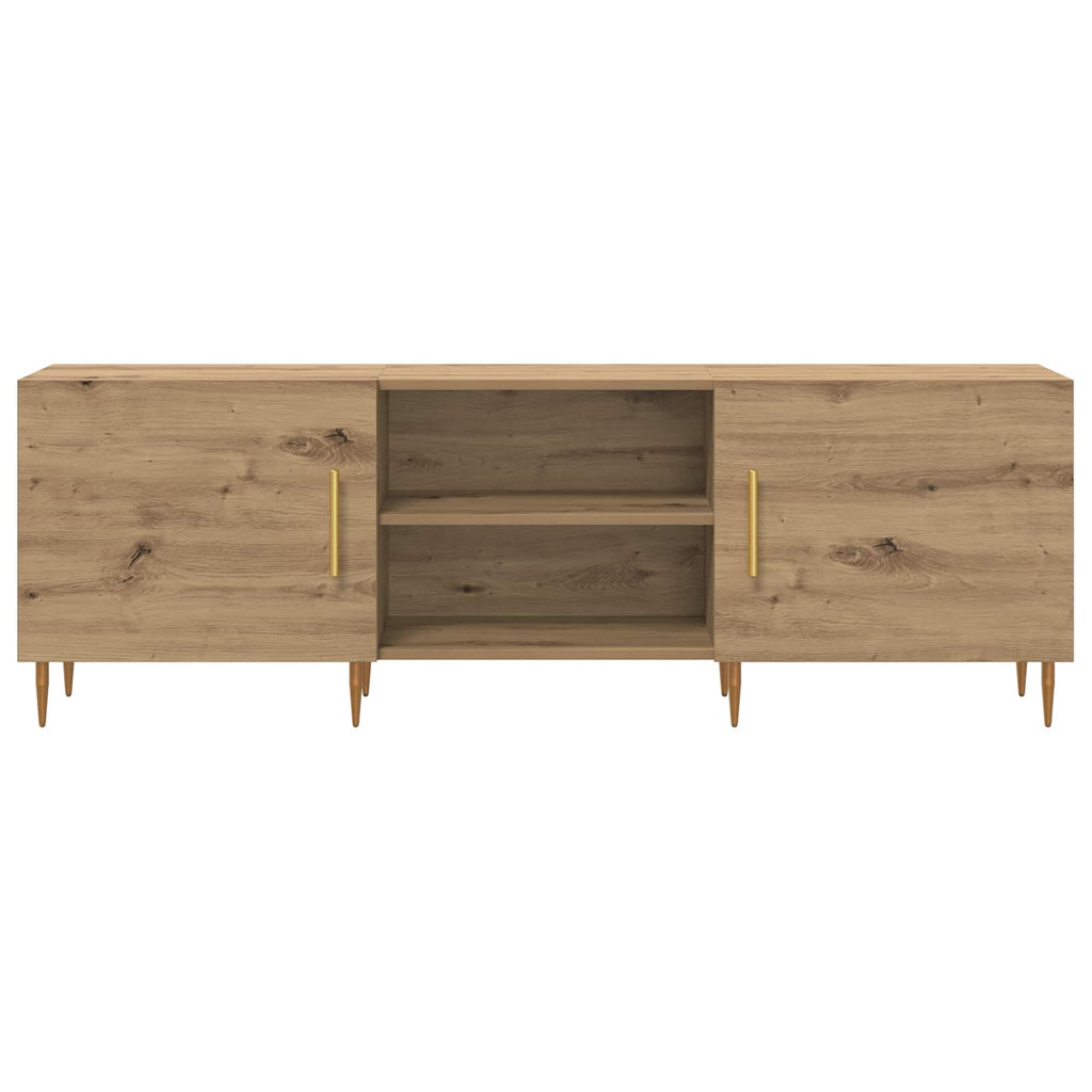 Mobile TV rovere artigianale 150 x 30 x 50 cm Legno multistrato