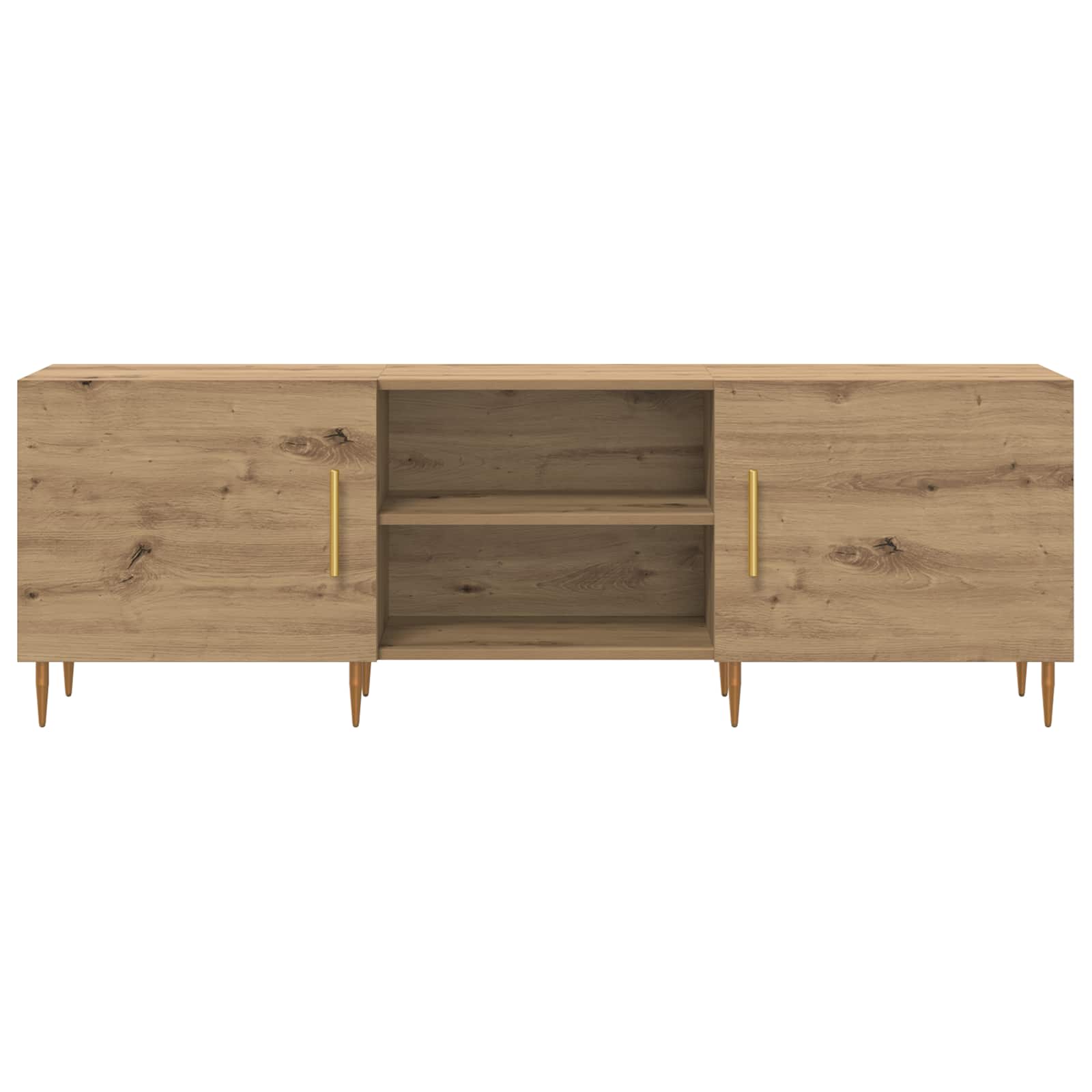 Mobile TV rovere artigianale 150 x 30 x 50 cm Legno multistrato