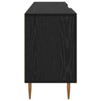 Mobile TV Rovere nero 150 x 30 x 50 cm Legno multistrato