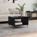 Tavolino da salotto Rovere nero 60 x 50 x 40 cm