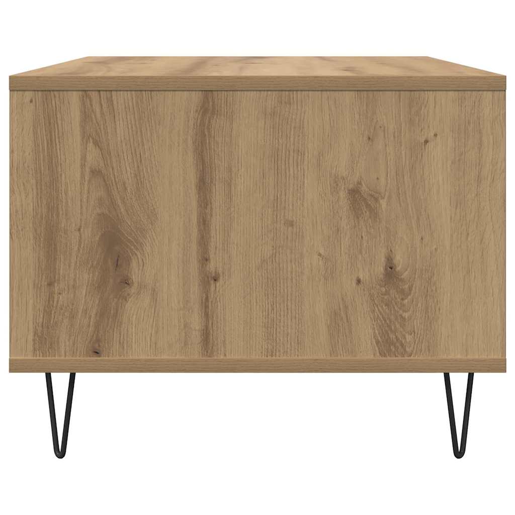 Tavolino da salotto rovere artigianale 60 x 50 x 40 cm