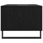 Tavolino da salotto Rovere nero 60 x 50 x 40 cm