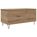 Tavolino da salotto rovere artigianale 90 x 44.5 x 45 cm